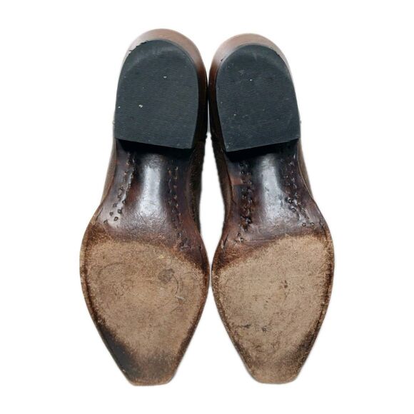 Shyanne Women's Loretta Western Boots Size 9.5 M Snip Toe Brown Retail $199 - Picture 10 of 13